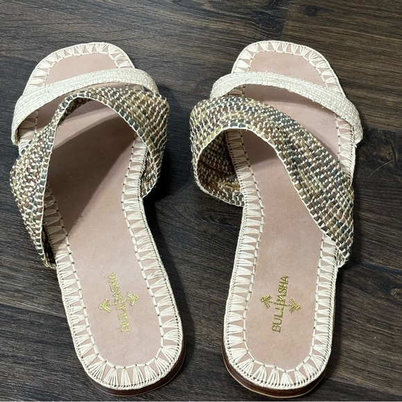 Bulibasha nwot sandals size 10.5 neutral color - Picture 7 of 8